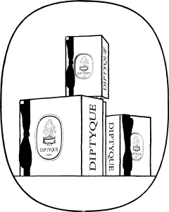 Complimentary diptyque gift-wrapping